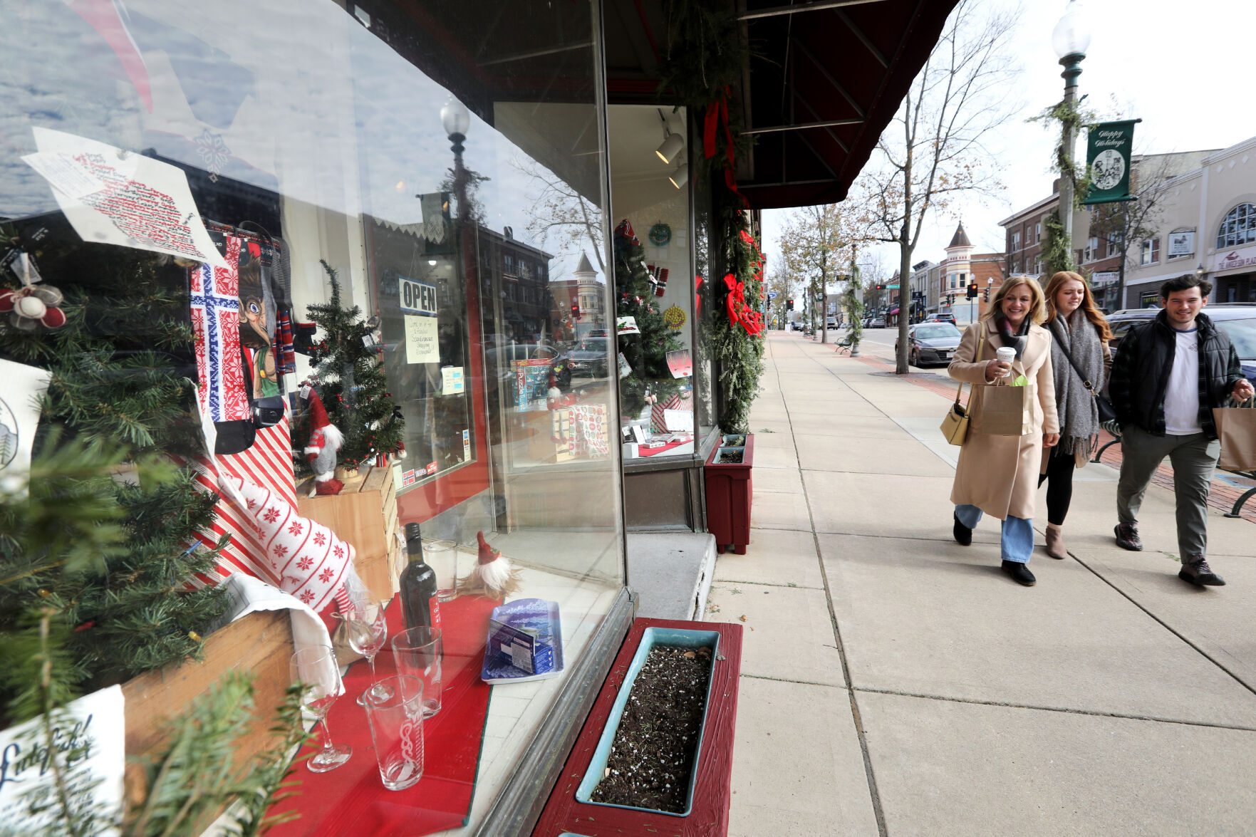 Small businesses and shopping